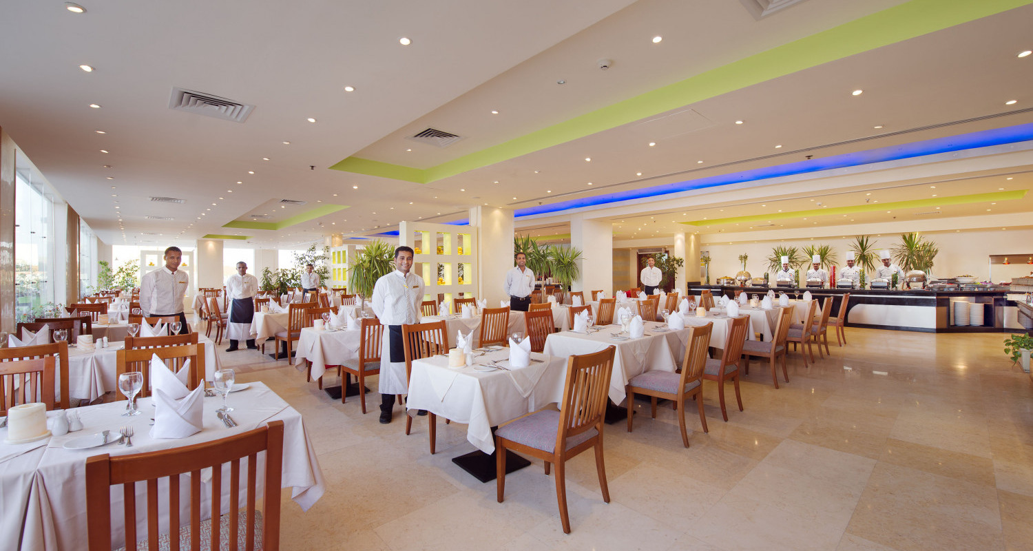The view restaurant in the morning